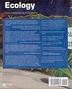 Amazon | Ecology: From Individuals To Ecosystems | Begon